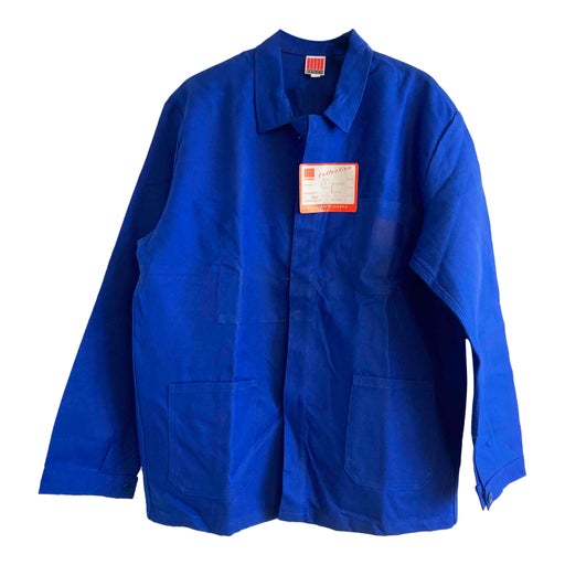 Veste bleu de travail