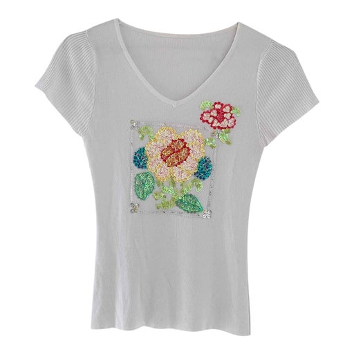 Embroidered T-shirt