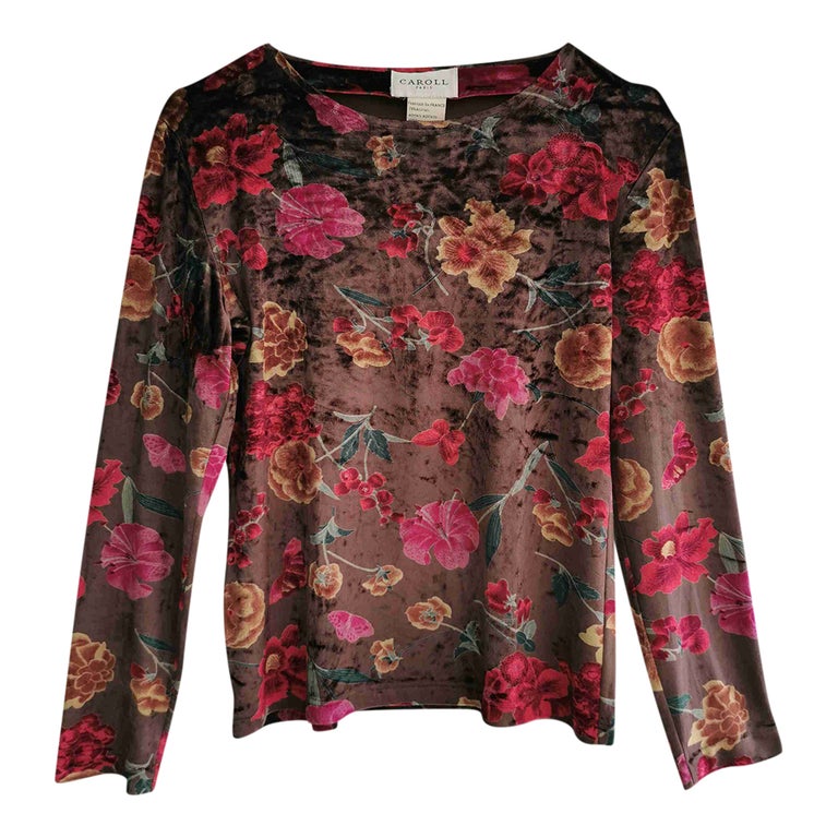 Top en velours