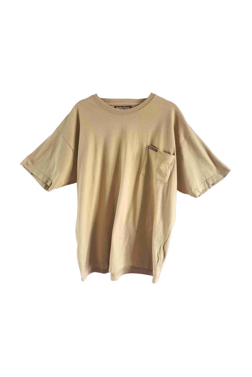 Vintage beige 100% cotton T-shirtOld