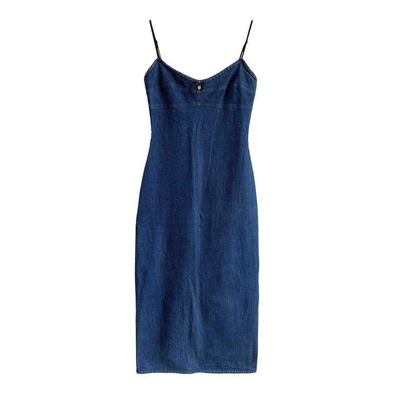 Robe en denim 