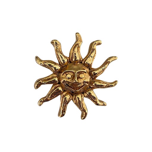 Broche soleil 