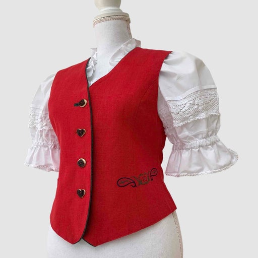 Gilet sans manches en lin