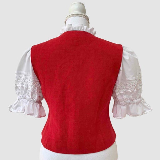 Gilet sans manches en lin