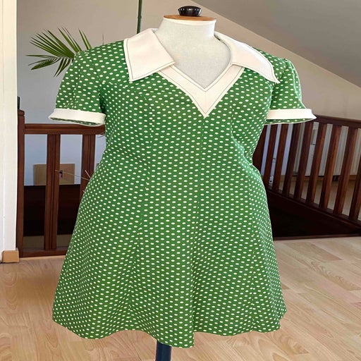 Robe à pois 