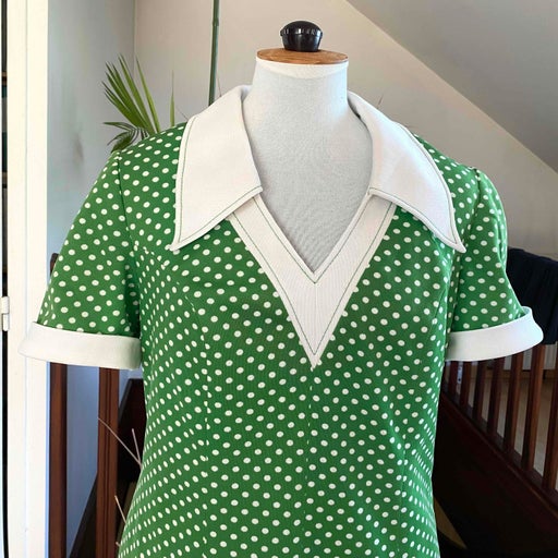 Robe à pois 