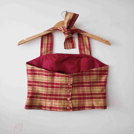 Checked top