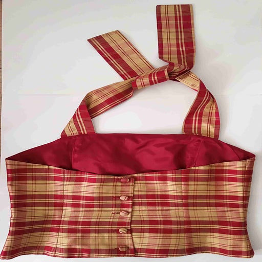 Checked top