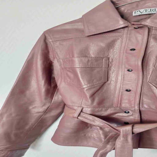 Blazer en cuir 