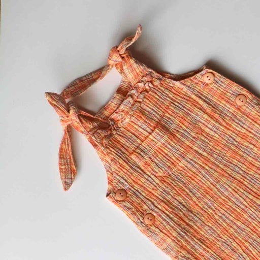 Combi short en coton