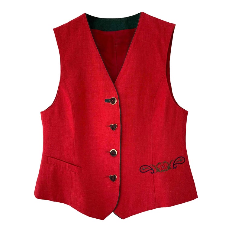 Gilet sans manches en lin