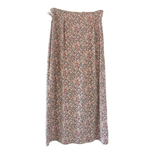Jupe longue à fleurs 