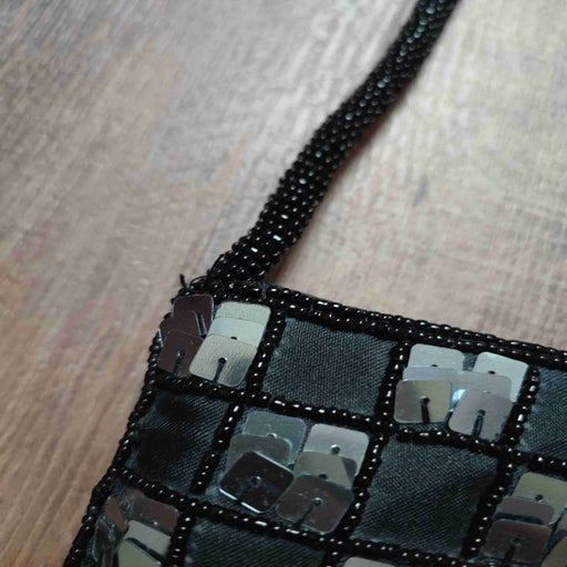 Sequin handbag