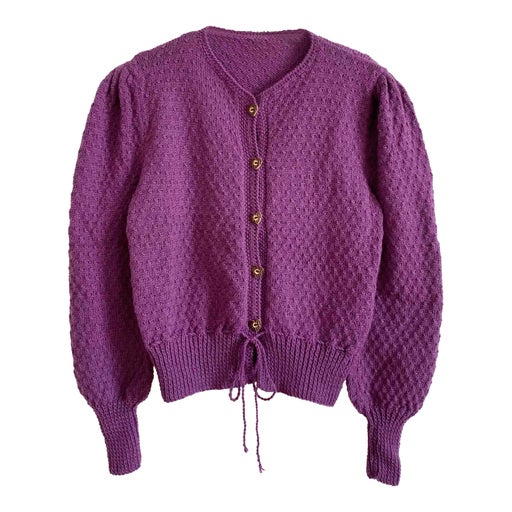 Wool cardigan
