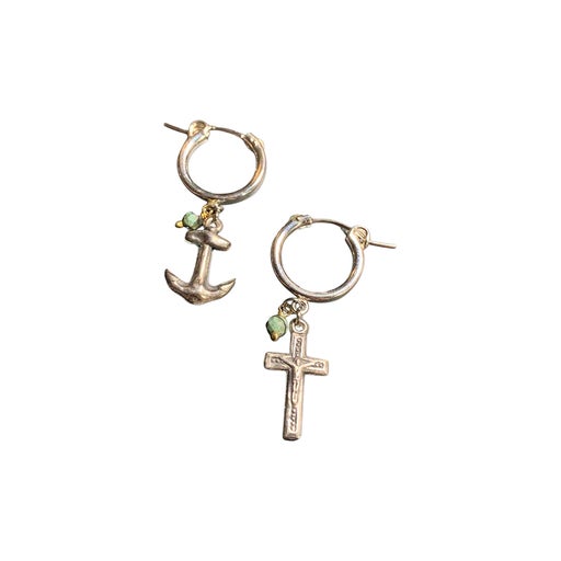 Upcycled earrings