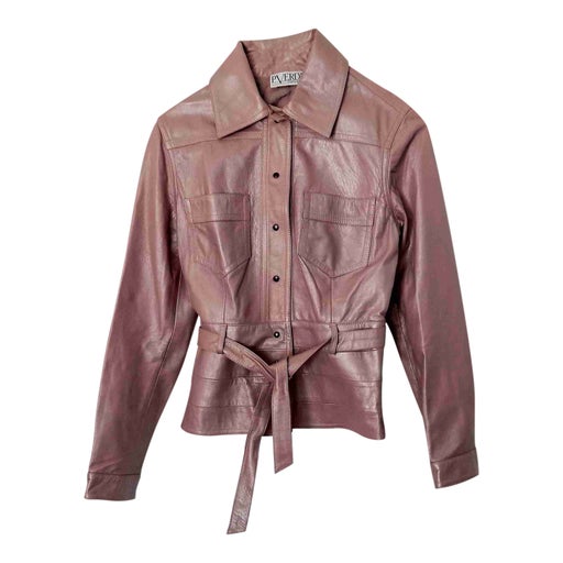 Blazer en cuir 