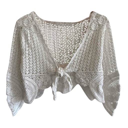 Crop top en crochet. Fait main.