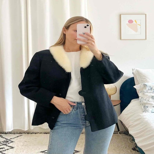 Veste en laine vierge 