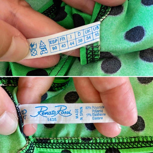 Maillot de bain à pois