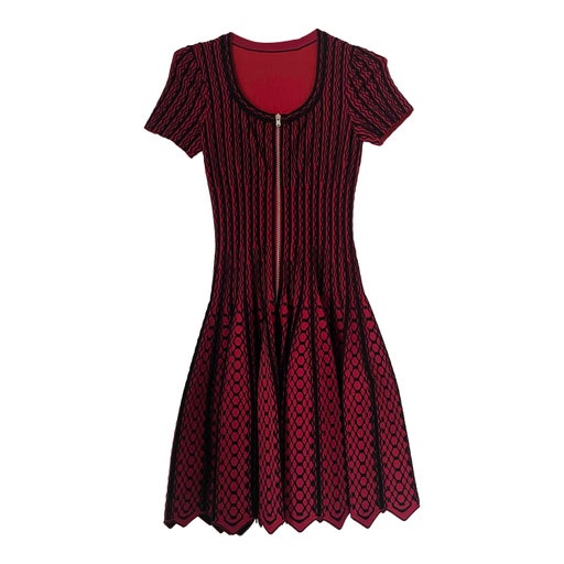 Alaïa knit dress.