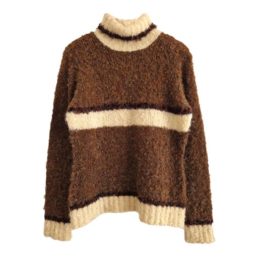 Pull col roulé 