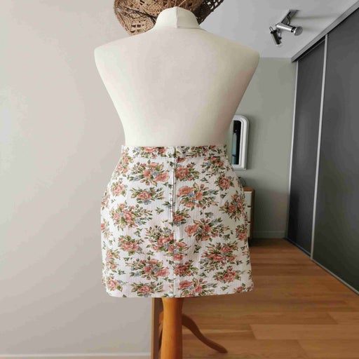 Jupe courte en coton