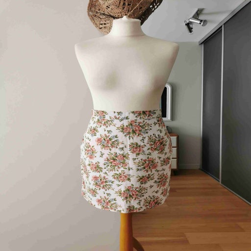 Jupe courte en coton