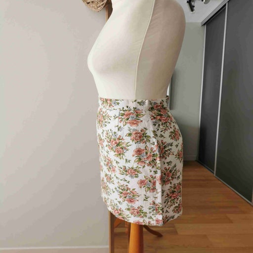 Jupe courte en coton