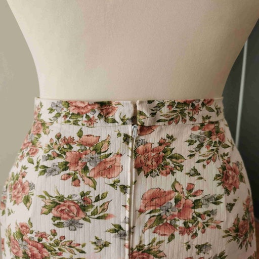 Jupe courte en coton