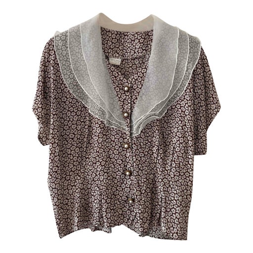 Blouse à fleurs