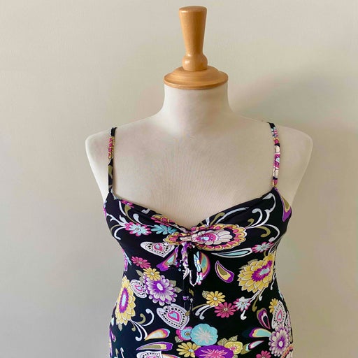 Robe nuisette à fleurs