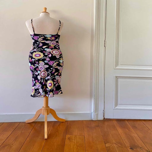 Robe nuisette à fleurs