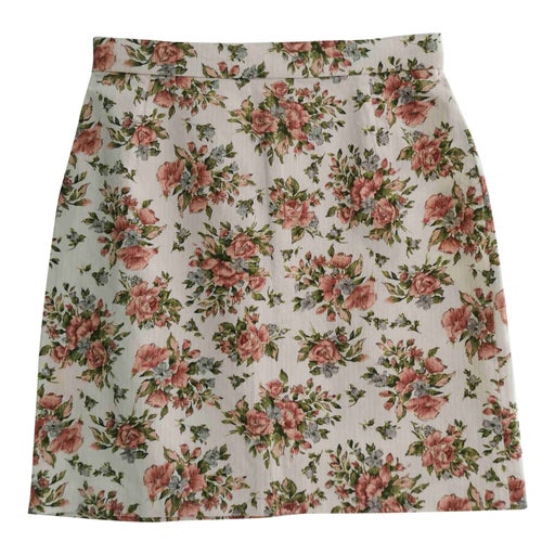 Short cotton skirt