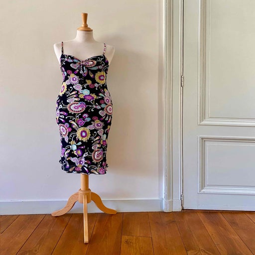 Robe nuisette à fleurs