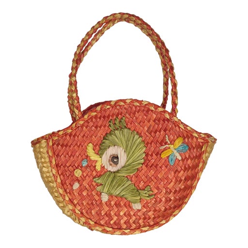 Panier brodé 