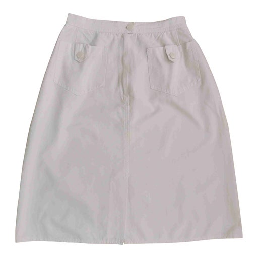 Cotton trapeze skirt
