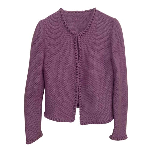 Cardigan violet 