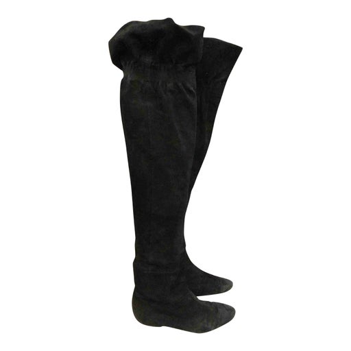 Bottes en daim