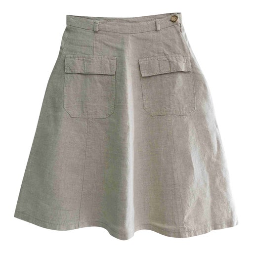 linen skirt