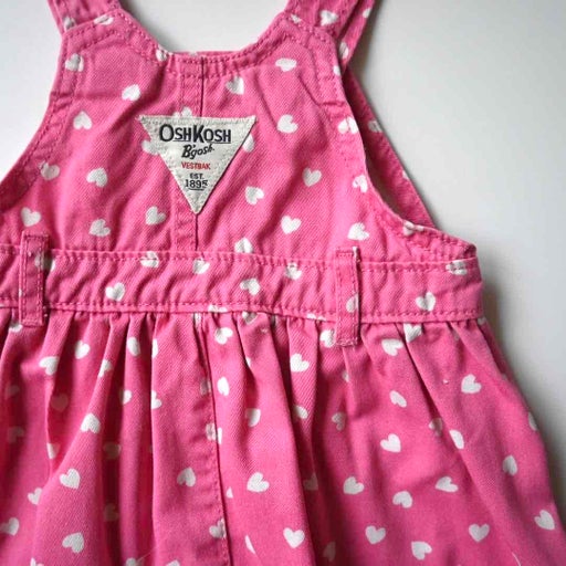 Robe salopette en coton