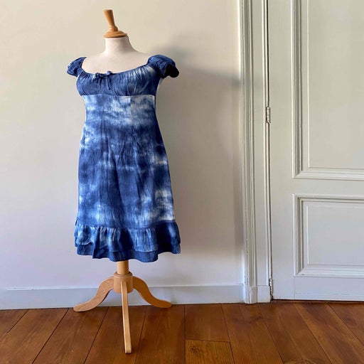 Robe midi tie and dye