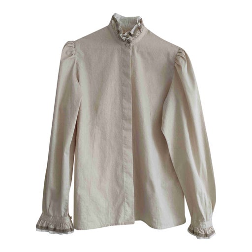 Damask cotton shirt