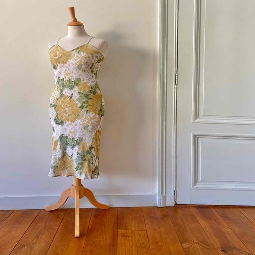 Robe nuisette à fleurs