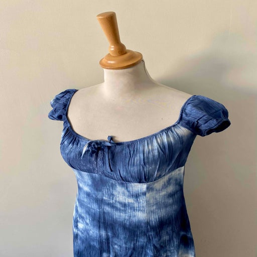 Robe midi tie and dye