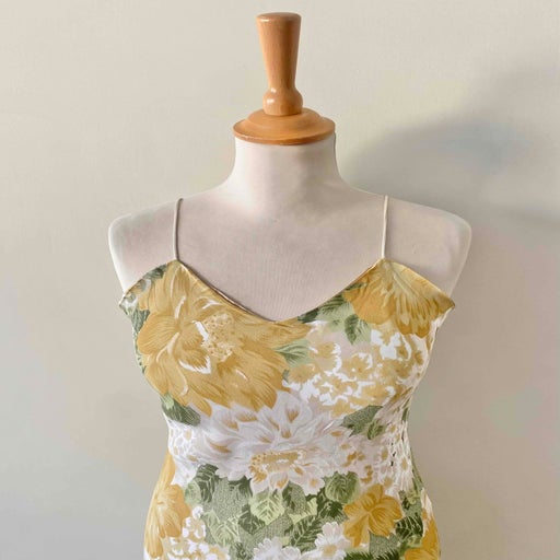Robe nuisette à fleurs