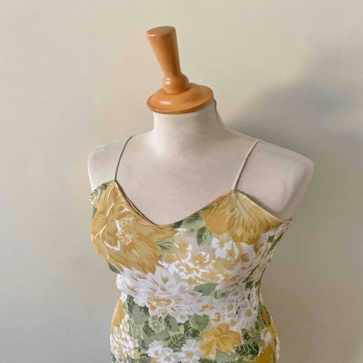 Robe nuisette à fleurs