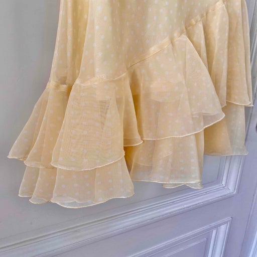 Robe midi à pois