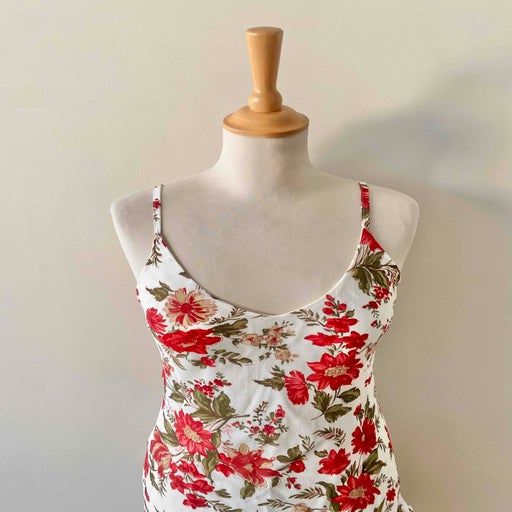 Robe nuisette à fleurs
