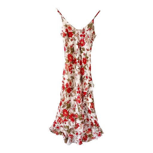 Floral slip dress