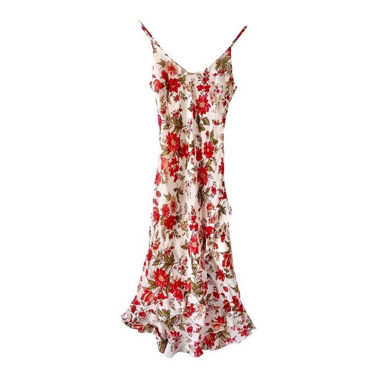 Robe nuisette à fleurs